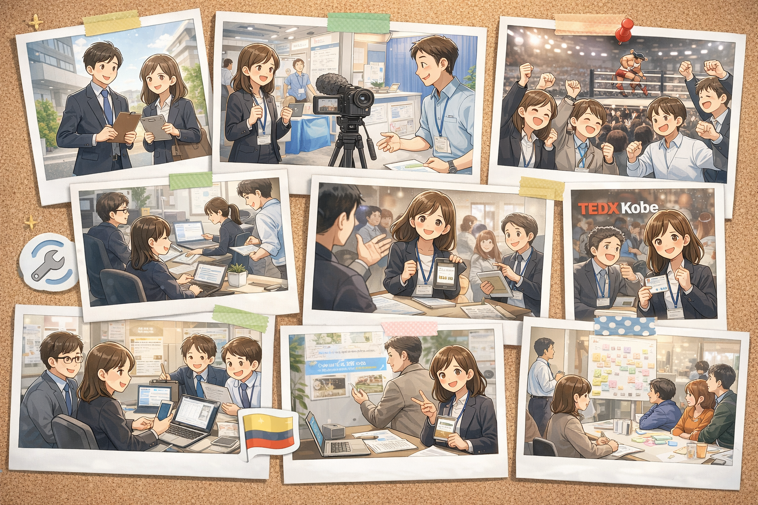 職場での4年間の軌跡