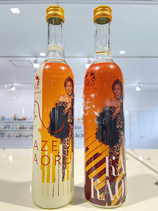 記念パーティ手土産オリジナルデザインボトル